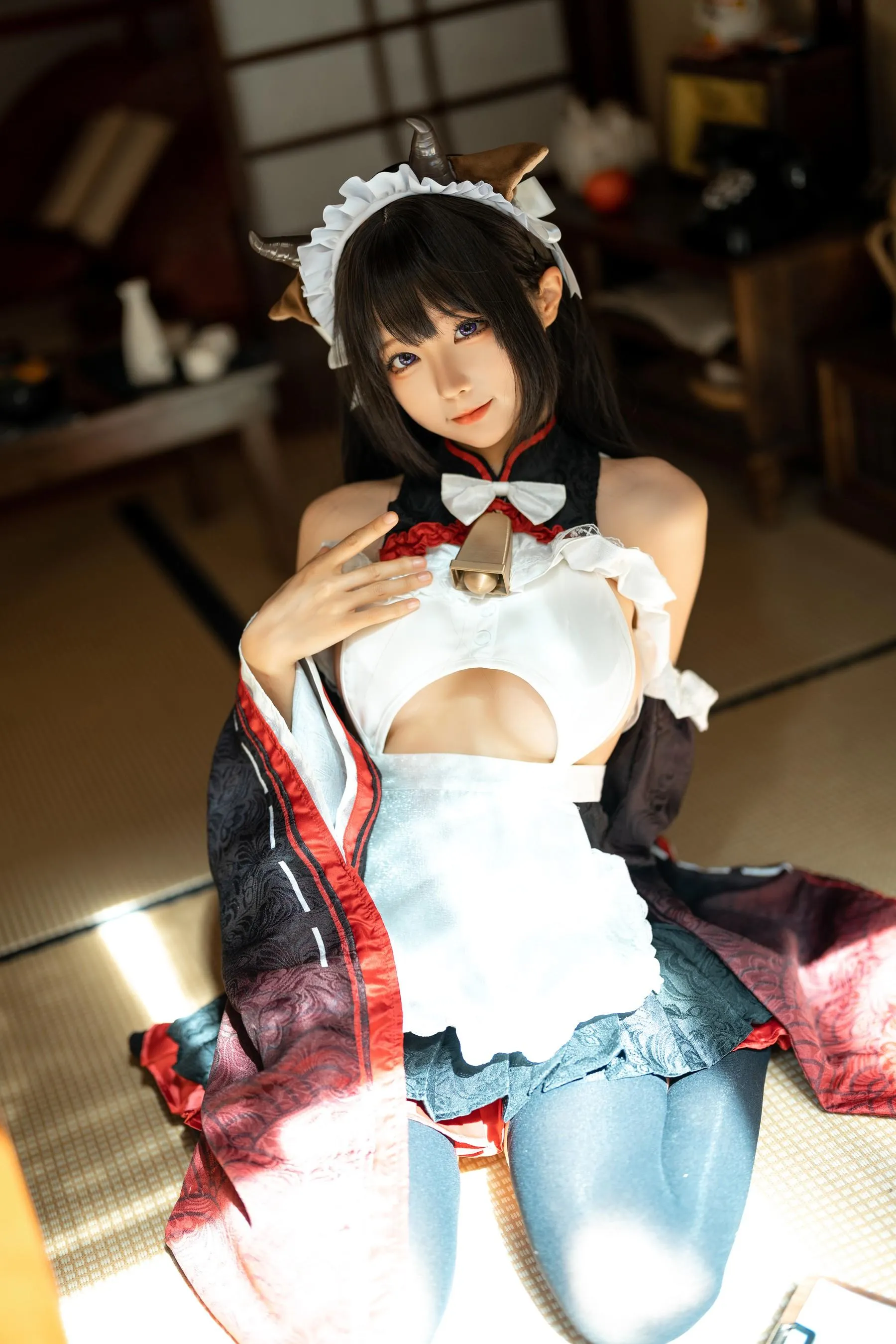 蠢沫沫 – NO.217 牛牛女仆 [16P]插图2